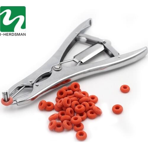 1 Pcs Castration Pliers Clips Stainless Steel Expansion Pliers Broken Tail Ring Cutting Ring Pig Sheep Sheep Dog Rabbit Tail Cut