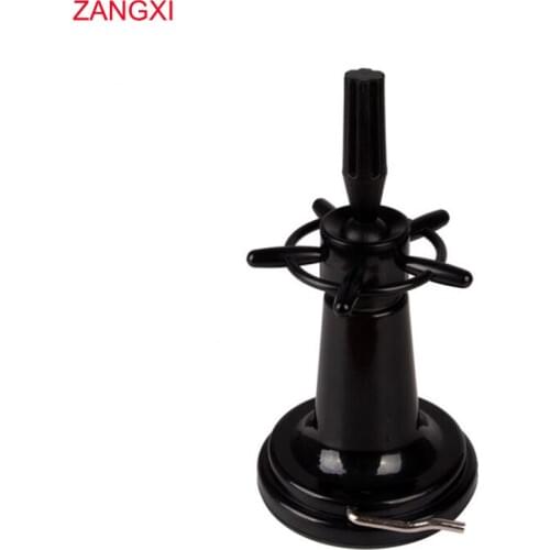 Training Head Table Stand Good Wig Head Stand Black Clamp For Mannequin Head Small Dummy Head Holder Iron Absorbing Bracket