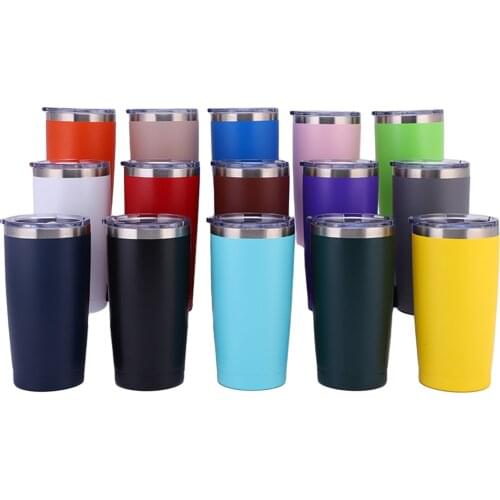 Stainless Steel Vacuum Insulated Cup, Large Capacity Double Wall Thermal Mug with Lid