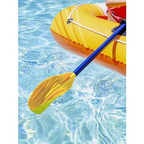 120CM 2PCS Detachable Float Afloat Oars Fitting Boat Rafting Kayak Paddles Lightweight Plastic Foldable Detachable Boat Oars