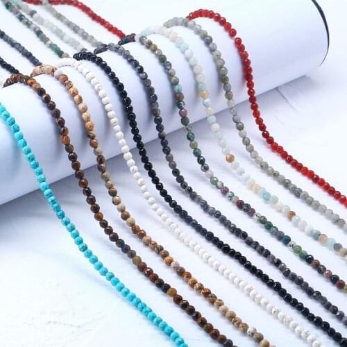 Vintage Natural Stone Glasses Chains For Women Men Necklace Strap Non-slip Agate Beads Eyeglass Holder Cord Neck Eyewear Rope