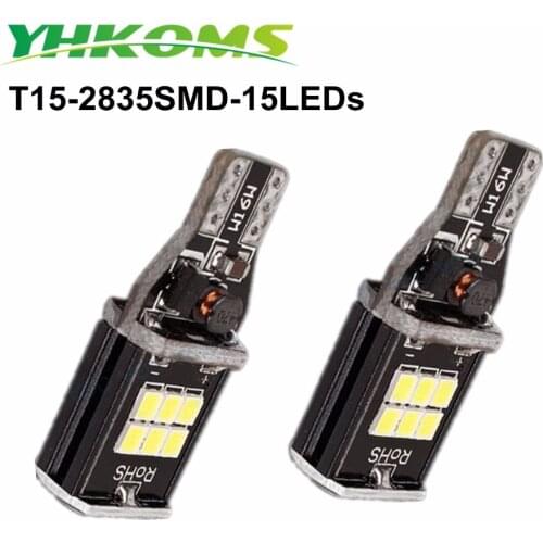 YHKOMS LED Bulbs W16W (W2.1x9.5d)