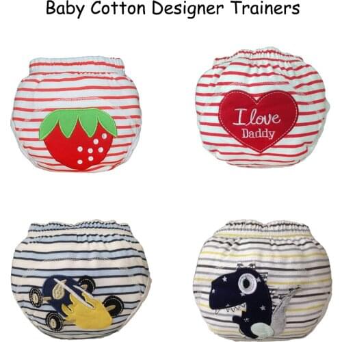 Factory Price (36pcs A Parcel) Baby Pants Trainer Potty Trainers Infant Cotton Training Pants Free Shipping