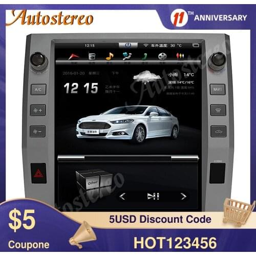 For Toyota Tundra 2014+ Tesla Radio Style Android 9.0 Car Radio GPS Navigation Auto Multimedia Player Stereo Audio Head Unit DSP