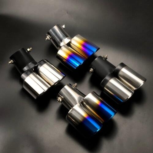 Car Accessories Exhaust tube Case For SEAT Ibiza Leon Toledo Arosa Arona Alhambra Exeo FR Supercopa Mii Altea Cordoba cupra conc