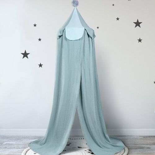 Anti Mosquito Cotton Baby Canopy Mosquito Net Princess Bed Canopy Girls Room Decoration Bed Canopy Pest Control Reject Net