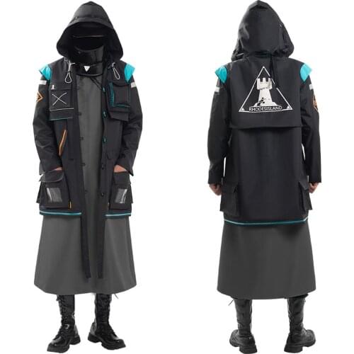 Game Arknights Doctor Cosplay Costume Adult Unisex Full Sets Custom Made for Halloween Carnival Party Women Girls