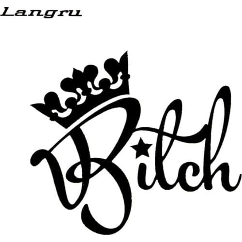 Cool Queen graphics Vinyl Car-styling Car Window Sticker Decals Accessories Jdm