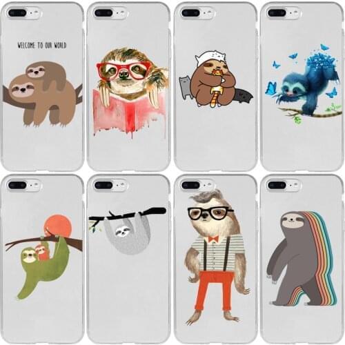 Sloth Cute Animals Love Tree Booking Cover Case for Xiaomi Note 10 9 8 SE 9T Pro Lite Explorer