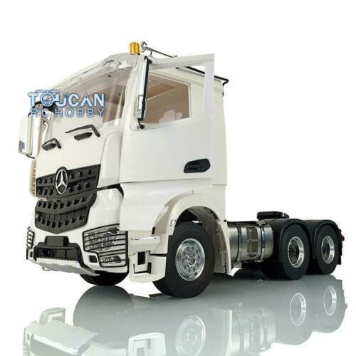 LESU 1/14 RC Tractor Truck Metal 6*6 Chassis Motor Hercul 3363 Cabin THZH0789-SMT5