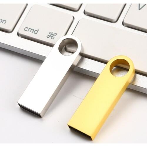 Real Capacity 64GB 32GB 1GB 4GB 8GB Metal USB Flash Drive Mini Memory Stick Pendrive Photography Bulk engrave your logo Gift