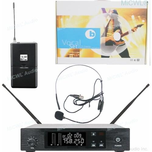 Pro 96 Channel SL Headset Digital Wireless Microphone Karaoke DJ Live Stage Studio Performance MiCWL D100 микрофоны Microfones