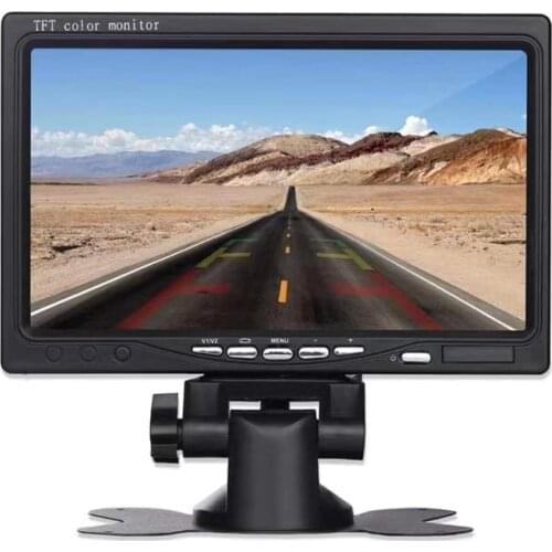 Remote video MDVR dedicated 7 inch car monitor 800*480