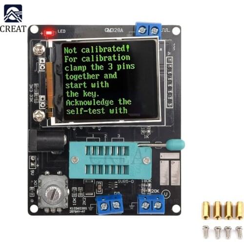 GM328A Transistor Tester Diode Voltage Frequency LCR Meter PWM Square Wave Signal Generator Monitor
