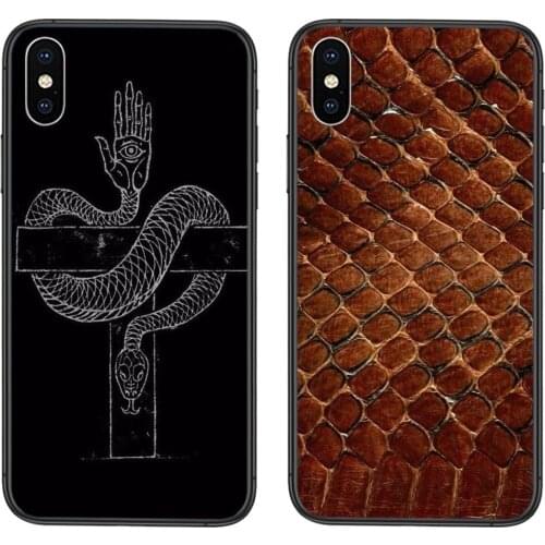 For Galaxy S30 S21 S20 Fe S10 S10E S9 S8 S7 S6 Edge Lite Plus Ultra Soft Phone Case Design Popular Snake Petty Gain