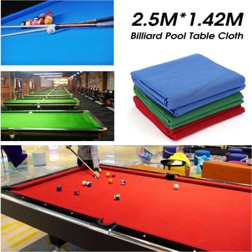 Green/Blue/Red Snooker Billiard Cloth Pool Eight Ball Billiard Pool Table Cloth for American billiards Snooker Accessories