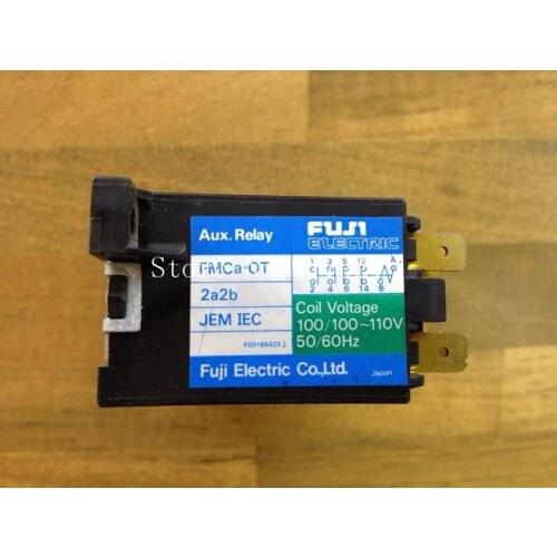 [ZOB] Fe FMCA-OT 110VAC 2NO+2NC contactor contactor Fuji Elevator genuine original --2pcs/lot