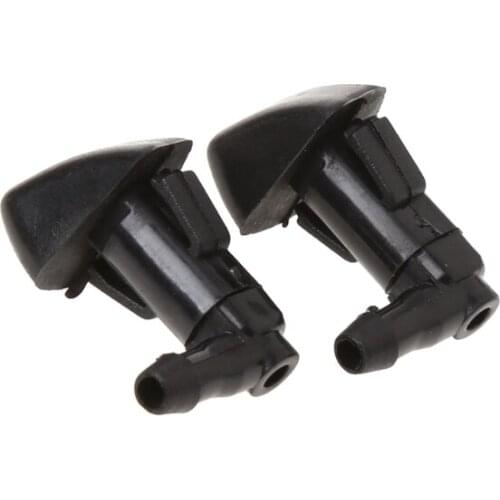 2 Pcs Windshield Wiper Water Spray Jet Washer Nozzle For 2003-2007 Accord