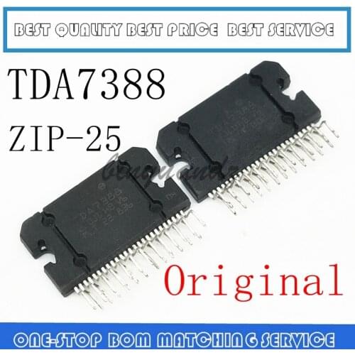 2PCS/LOT TDA7388 TDA7383 TDA7381 ZIP-25 AUTOMOBILE AMPLIFIER BLOCK CHIP IC