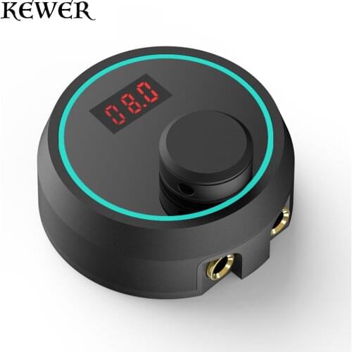 KEWER Professional Tattoo Power Supply With Adaptor LCD Display High-Quality Aluminum Alloy Power Supply for Tattoo Supplies New