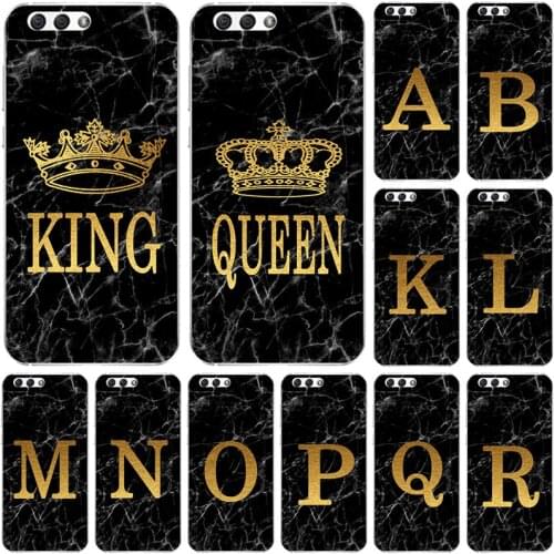 Phone Case For Asus Zenfone 4 Max ZC554KL 5.5" Marble Golden alphabet background Soft Print Cover