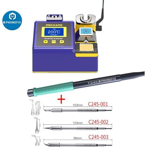 Mechanic MA-SD01 Precision Soldering Station 130w 110/220V 1s Heating Welding Platform for T245 /T210 /NT115 Handle Iron Head