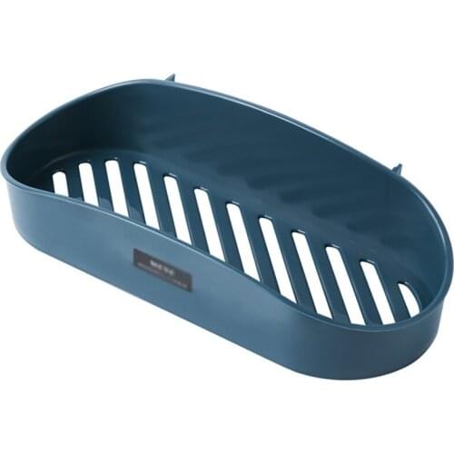 Multi-purpose Bathroom Shelves Shampoo Cosmetic Brush Storage Rack, Hanging Drain Holder Kitchen Spice Sundries Organizer Racks