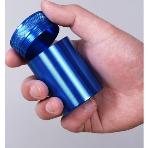 HQ Small Round Flower Tea Cans Portable Travel Storage Tin Box Titanium Alloy Custom Iron Boxes Jewelry Pill Container Organizer