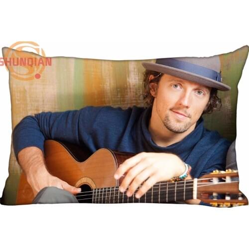 Hot Nice Jason Mraz Rectangle Pillowcase zipper Wedding Custom Pillow Case For Bedroom A3.27#134