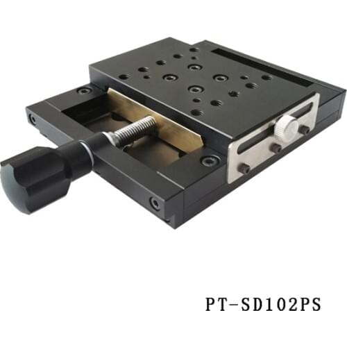 PT-SD102P Manual Slide Table X-axis Slide Table Translation Stage Precision Stage Mobile Station