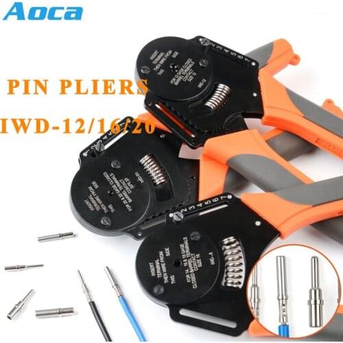 IWD-12 Aviation terminal crimping pliers tools Harting Hardin pinheavy duty connector Automatic adjustment of crimp depth tools