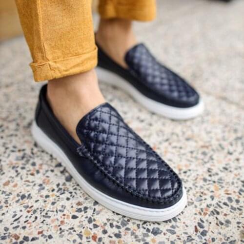 Tezcan Hakiki Deri 12640 Lacivert Deri Erkek Spor Ayakkabı Hızlı Kargo Lojistik Hizmeti Şık Tasarım Yeni Sezon Yazlık Ürün