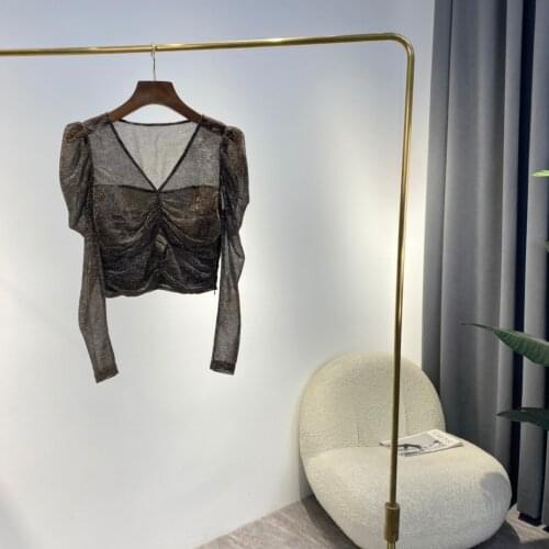 Прозрачные блузки Wordeyige China At AliExpress