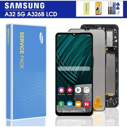 100% Original 6.5'' For Samsung A32 5G A326 SM-A326B Display lcd Touch screen replacement For Samsung Galaxy A32 5G LCD