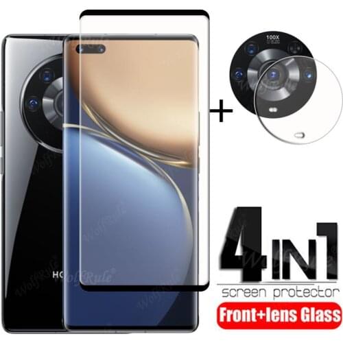 4-in-1 For Huawei Honor Magic 3 Pro Glass For Honor Magic 3 Pro Tempered Glass Screen Protector For Honor Magic 3 Pro Lens Film