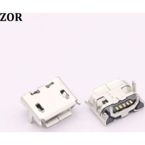50pcs/lot mini Micro USB charging port jack connector socket dock plug power For Blackberry 8520 for Lenovo IdeaTab A2109 U018