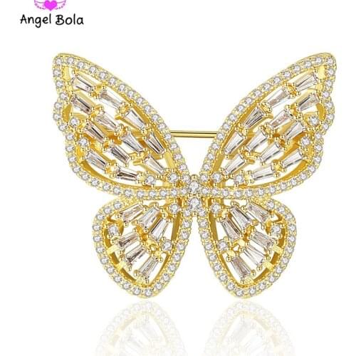 Angel Bola Butterfly Brooches For Clothes