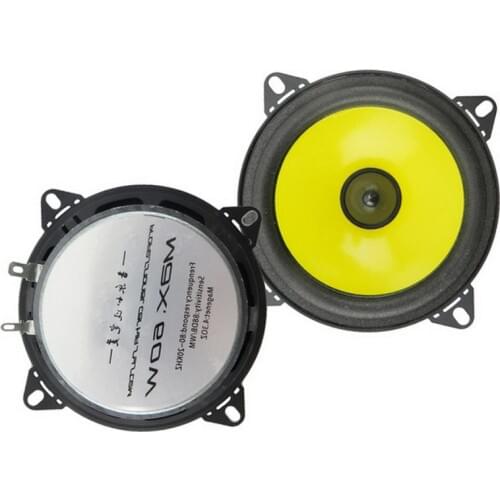 Free Shipping 1 Pair 4 inch Car Speaker Automotive Car Full Range Speakers Car horn 2x60W for all cars audio speaker