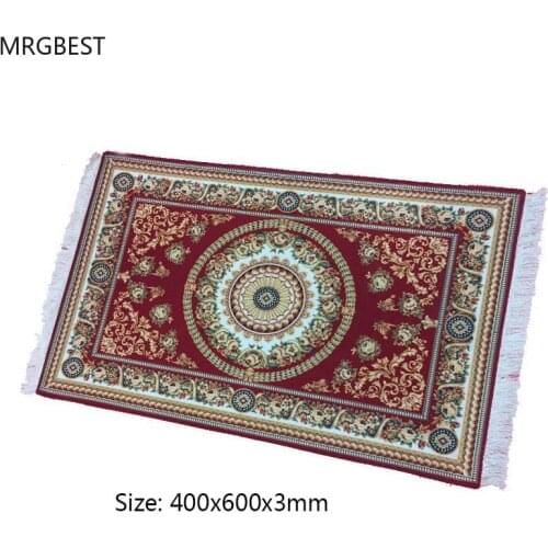 MRGBEST Mouse pad Large 400x600x3mm Persian Woven Rug Mat Retro Style Carpet Pattern Mause Pad for Decorate Home Office Table