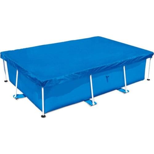 Swimming Pool Cover Rainproof PE Cover Cloth Mat Cover Frame Pool For Garden Swimming Pool Cover Rainproof