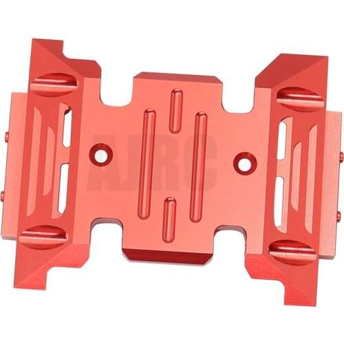 For 1/10 simulation model car axial scx10 iii AX103007/AXI03003/AXI03006metal chassis CNC aluminum alloy gearbox base