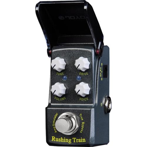 JOYO JF-306 Ironman Rushing Train Overdrive AMP Simulator Guitar Pedal Overdrive Pedal Effect for Electric Guitar True Bypass