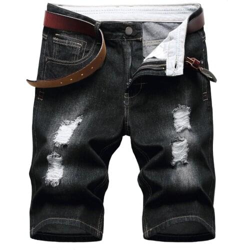 HORMETCI Men's Denim Shorts