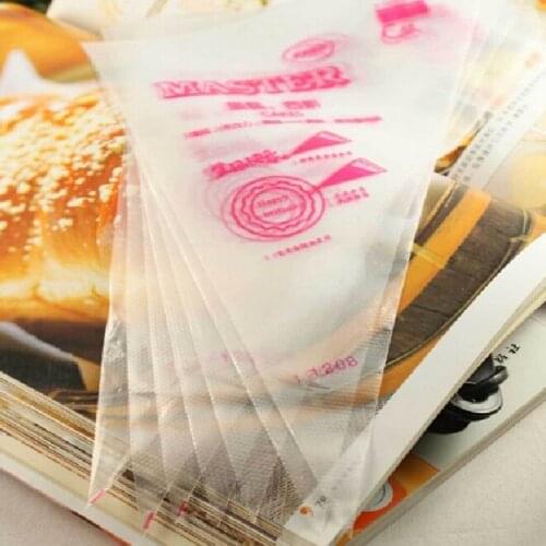 Hot Kitchen Accessories Disposable Cream Pastry Bag Cake Icing Piping Decorating Cooking Tool S size 100PCS ss633