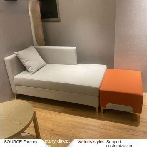 Furniture guest room cloth BEAUTY COUCH single lazy sofa bedroom living room reclining chair