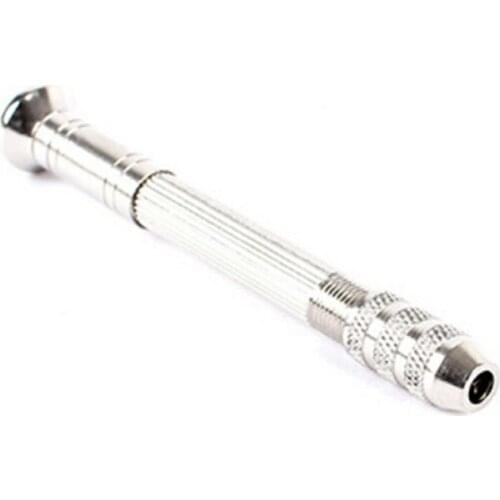 Micro Aluminum Hand Drill With Keyless Chuck Drills Rotary Tools Wood Drilling High Precision Hand Drill