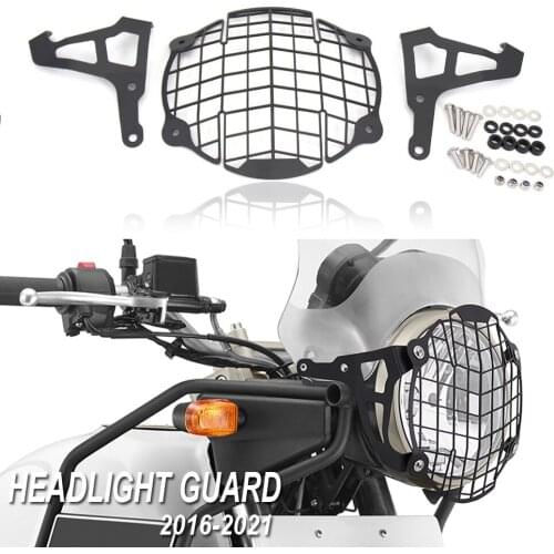 Motorcycle Headlight Head Light Guard Protector Cover Protection Grill For royal enfield Himalayan 2016 - 2021