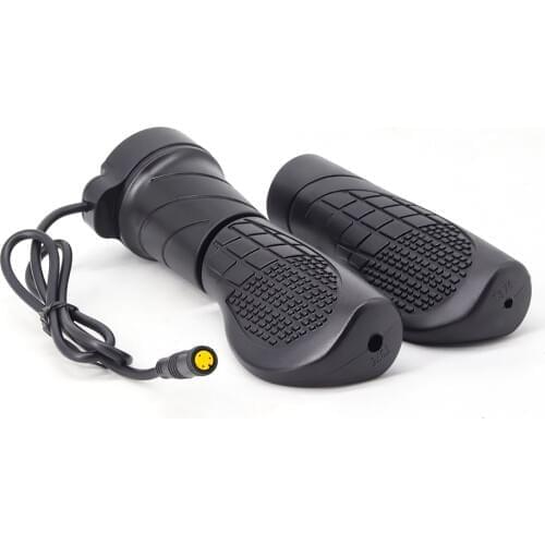 Onature EBike Half Twist Throttle for Bafang BBS02B BBS03B BBSHD Mid Drive Motor with 3 Pin Waterproof Connector E Bike Parts