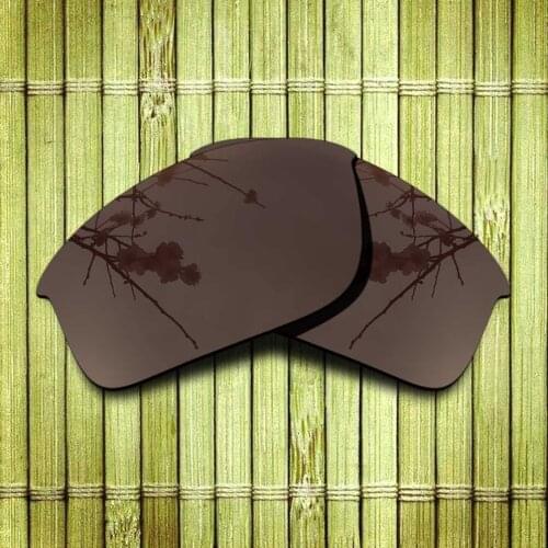 Polarized Replacement Lense For-Oakley Thinlink Sunglasses Frame True Color Mirrored Coating - Brown Options