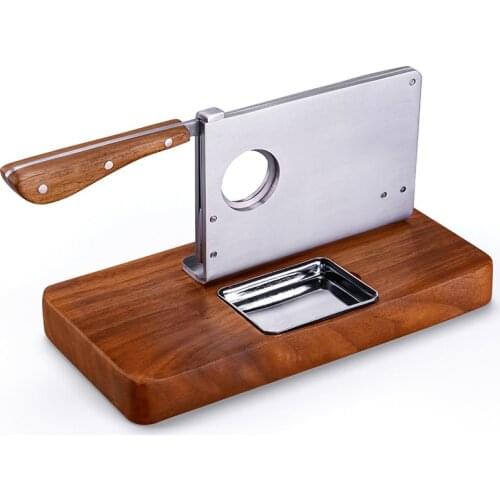 Cigar cutter Krupp stainless steel cigar desktop scissors creative sickle cigar scissors CC-1203